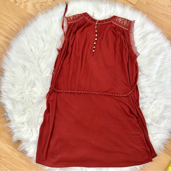 Anthropologie FeatherBone Revelry Studded Boho Ribbed - Picture 7 of 13